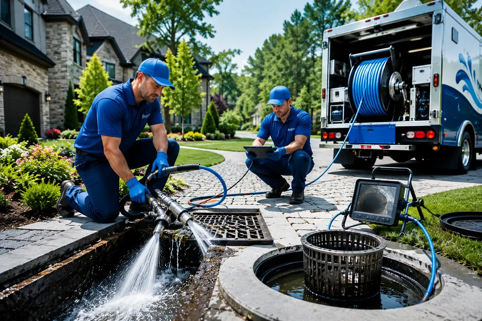 Local outdoor drain cleaning professionals in West Alexandria, OH